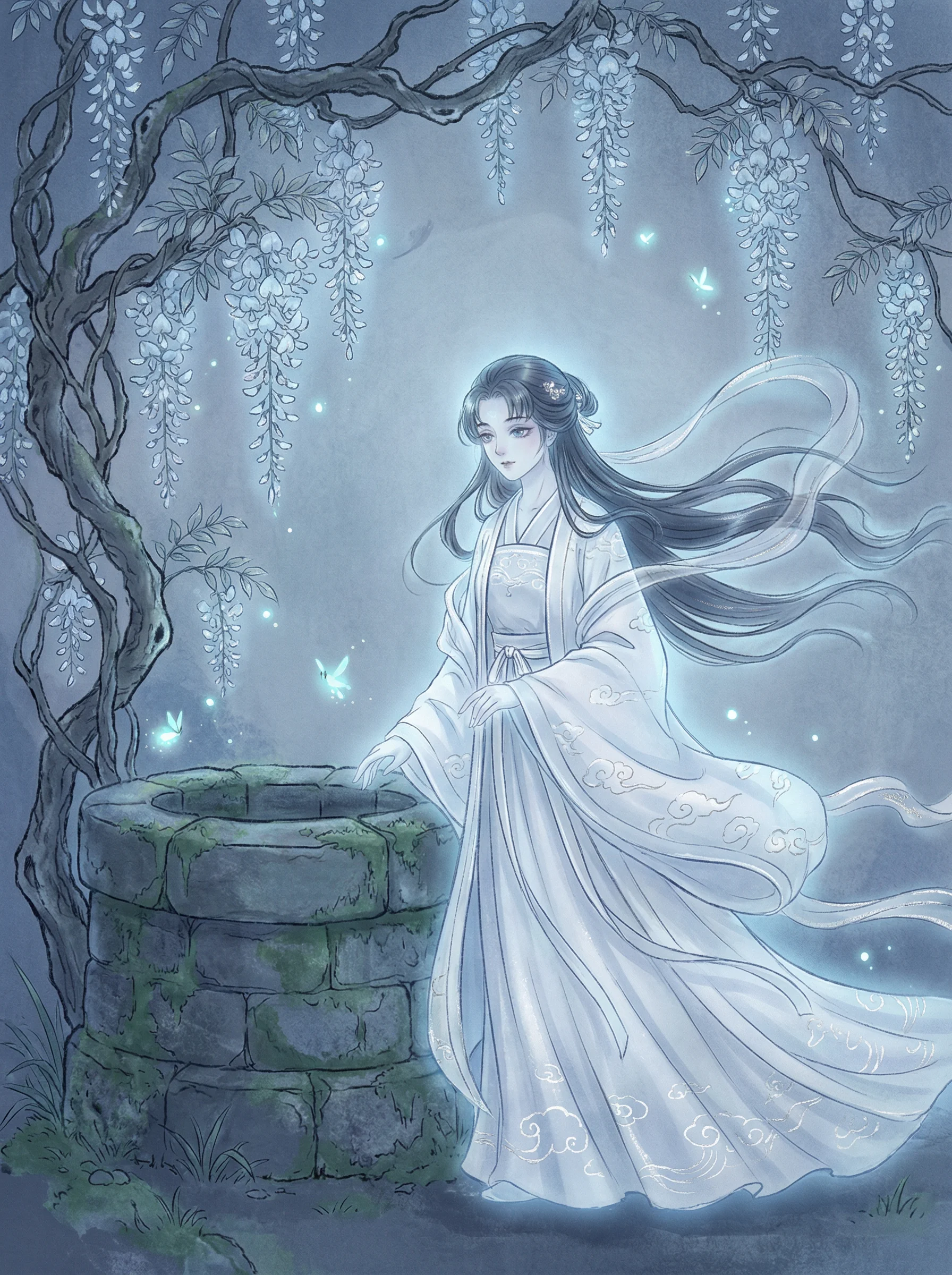 聂小倩 - 希望之花 聊斋女鬼动漫角色